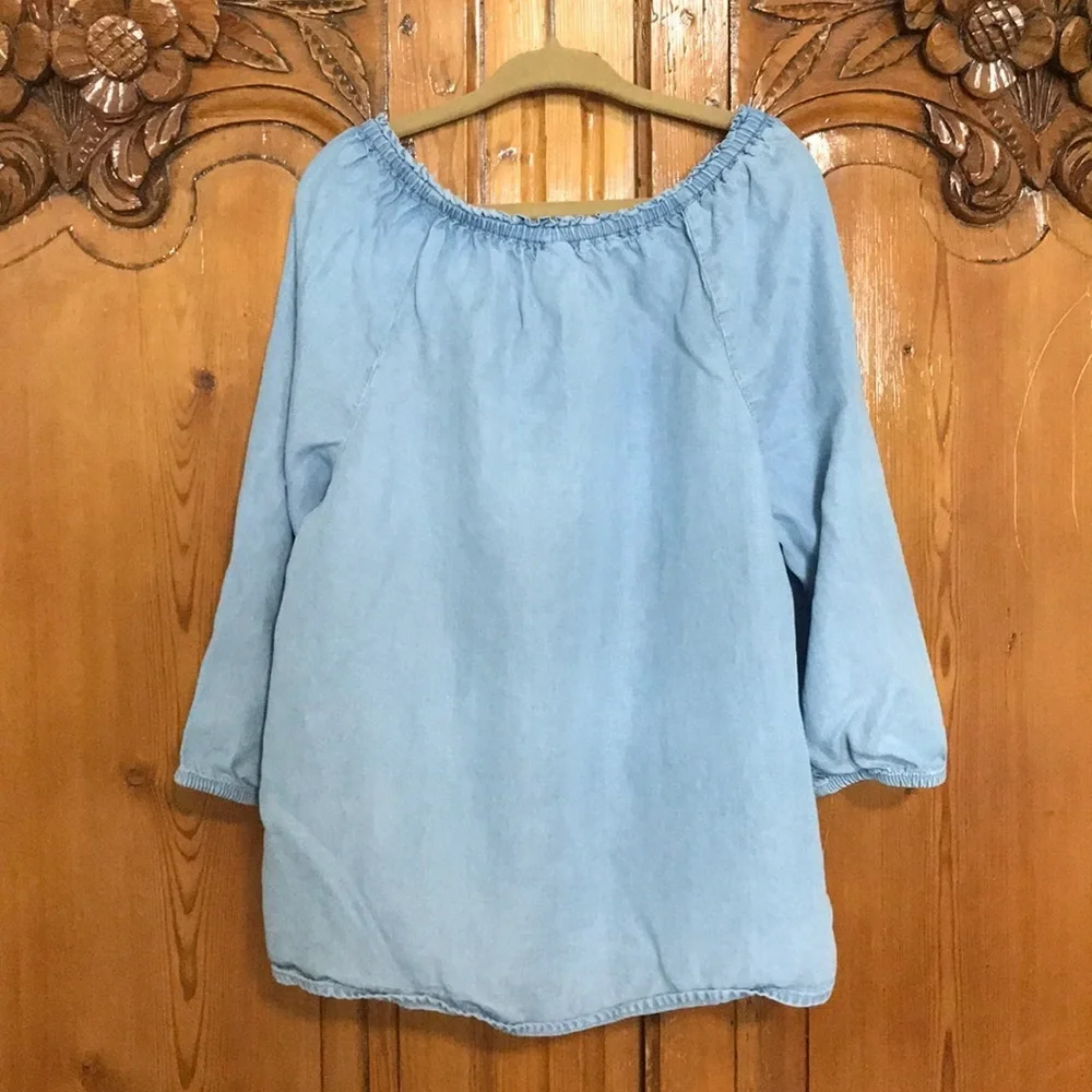 3/$20 Justice Off the Shoulder Sequin Top